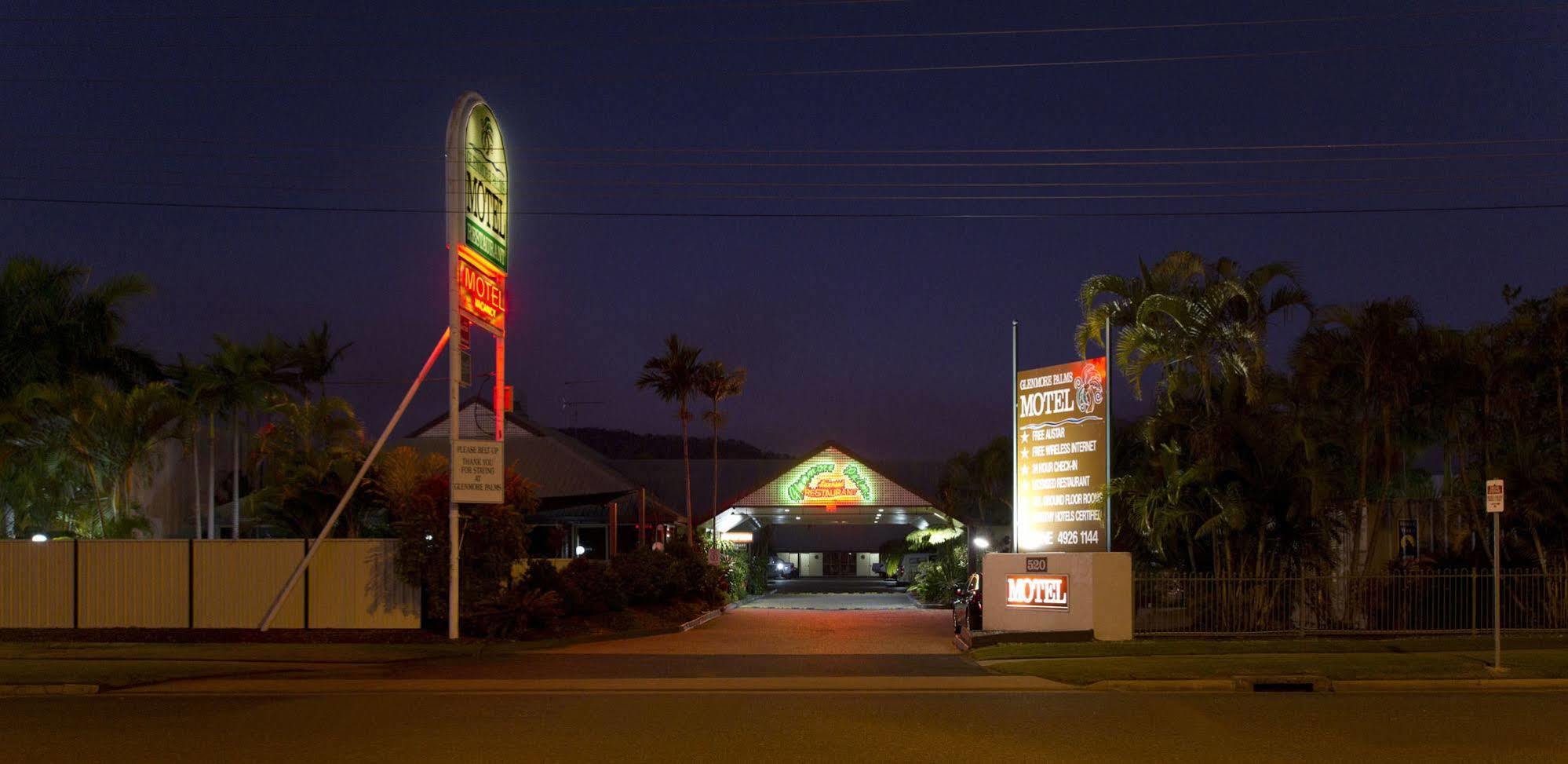 Glenmore Palms Motel Rockhampton Eksteriør billede